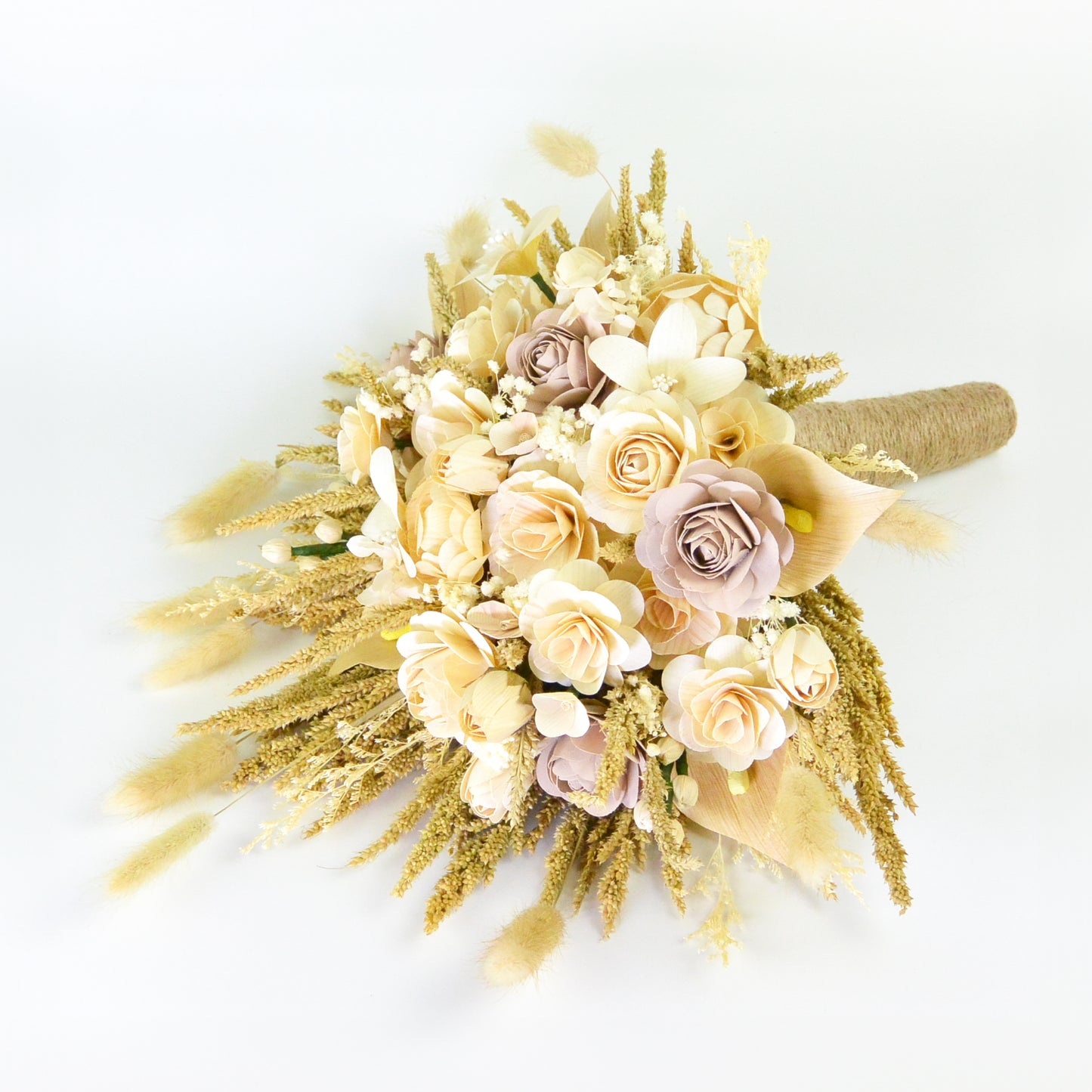 CASCADING WOOD BOUQUET