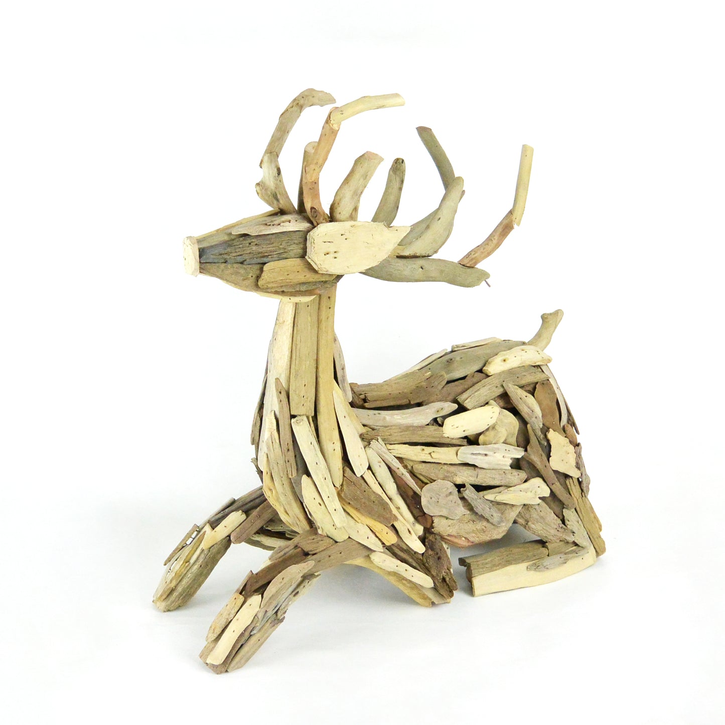 DRIFTWOOD SITTING REINDEER